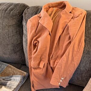 Pink Lily Terracotta Blazer